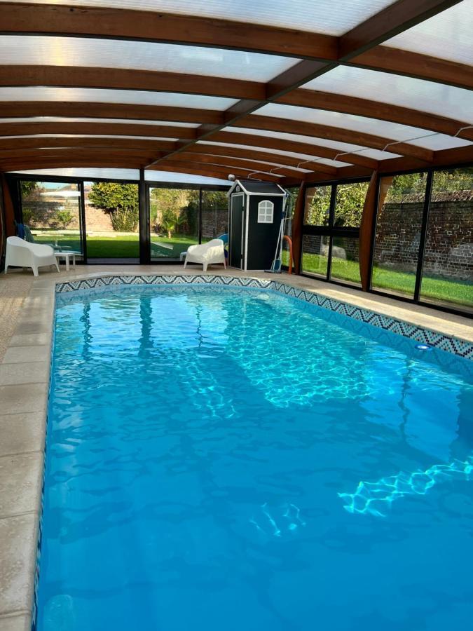 Gite Avec Piscine Lestrem المظهر الخارجي الصورة